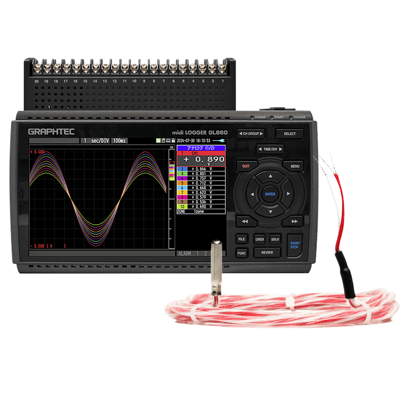 Graphtec GL860-EU-565-PT100