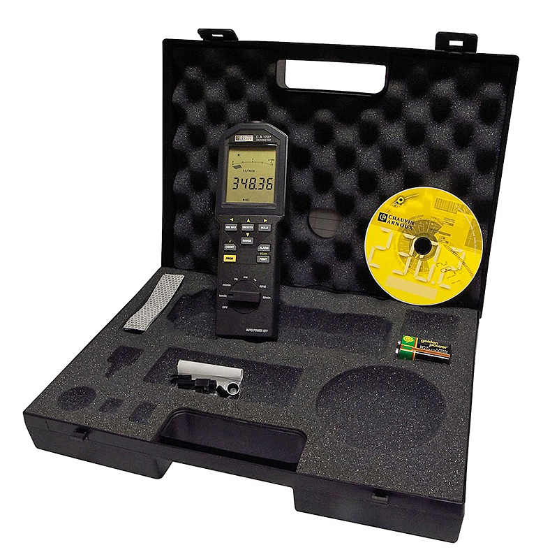 HT2234N - Digitales Drehzahlmessgerät, optisch und mechanisch