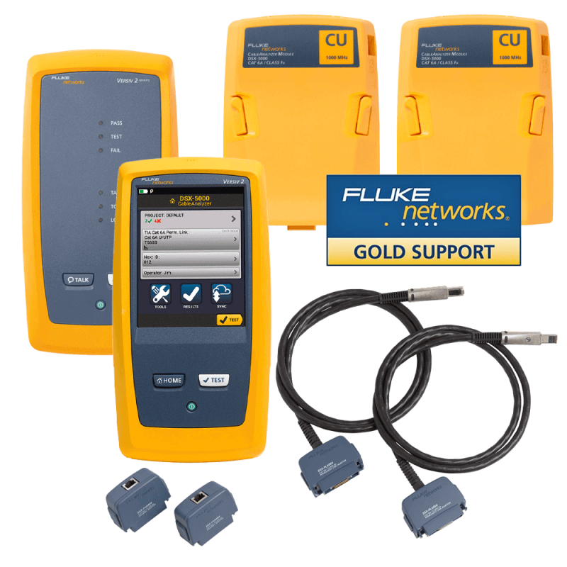 DSX2-5000 / GLD-INT | DSX2-5000 CableAnalyzer, 1 GHz, WLAN, Versiv2 ...